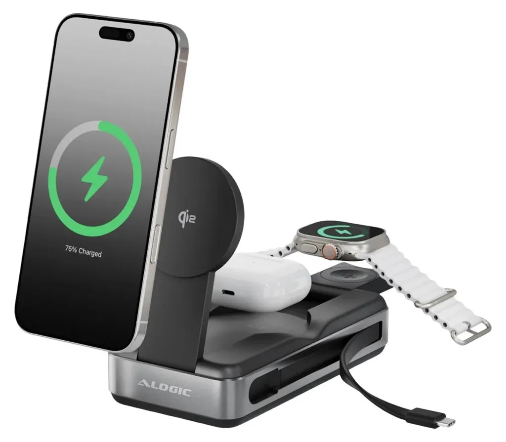 Chargeur Portable 6-en-1 Qi2 21000mAh Alogic Roam à Charge Rapide USB-C
