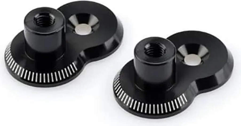 PUIG 3838N Repose-pieds Vintage Noir pour Suzuki GSX-R 750 (1985-1987)