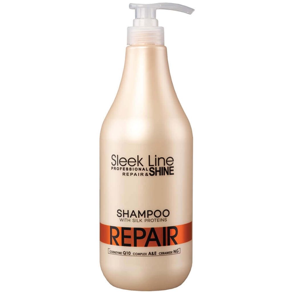 A bottle of shampoo.