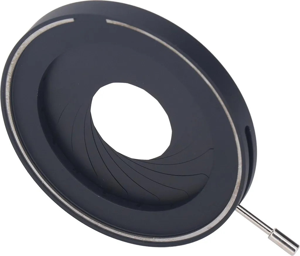 Adaptateur Diaphragme à Iris 50 mm pour Objectif et Optique Microscope - 5