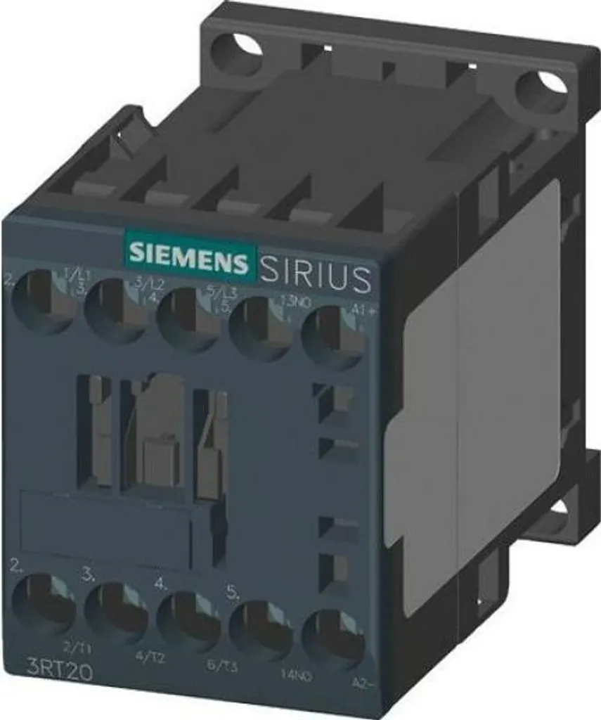 Contacteur Siemens pour automatisme 16A 24V DC installation rail