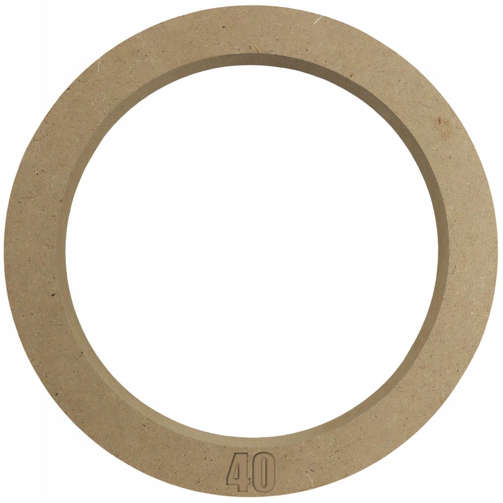 Bastelring 40cm Runder Keilrahmen für Leinwand – Massiver Produktbild 