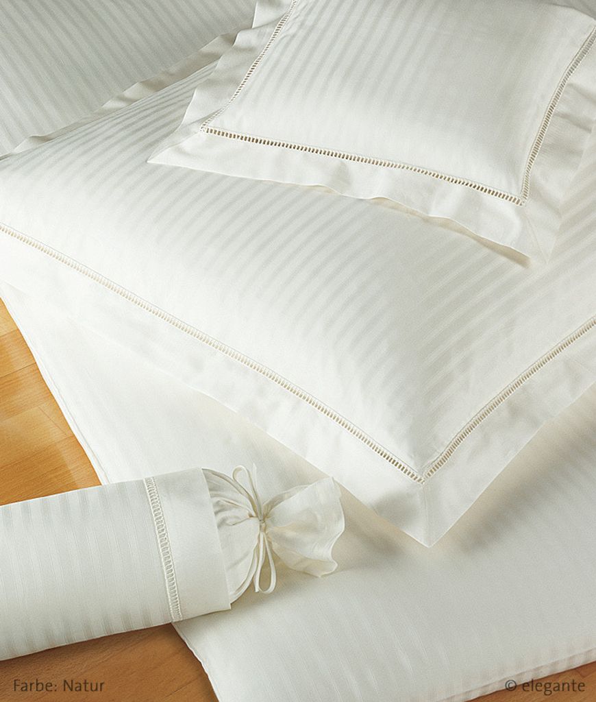 elegante Mako-Satin White House 2280 Farbe Champagner 80/80 200/200 cm