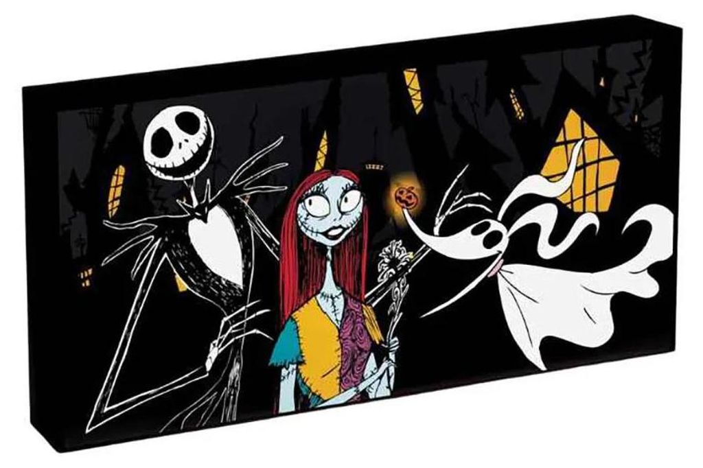 Pyramid Nightmare Before Christmas - Toile décorative à LED Image du produit 
