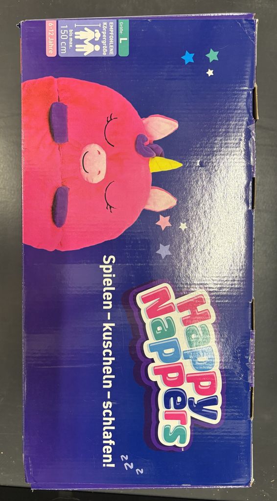 Happy Nappers Einhorn pink | Large 6-12 Jahre | Produktbild 9