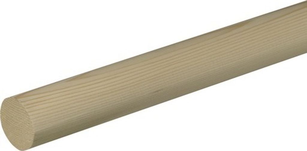 Konsta Rundstab Fichte roh Ø 35 mm L:2000 mm