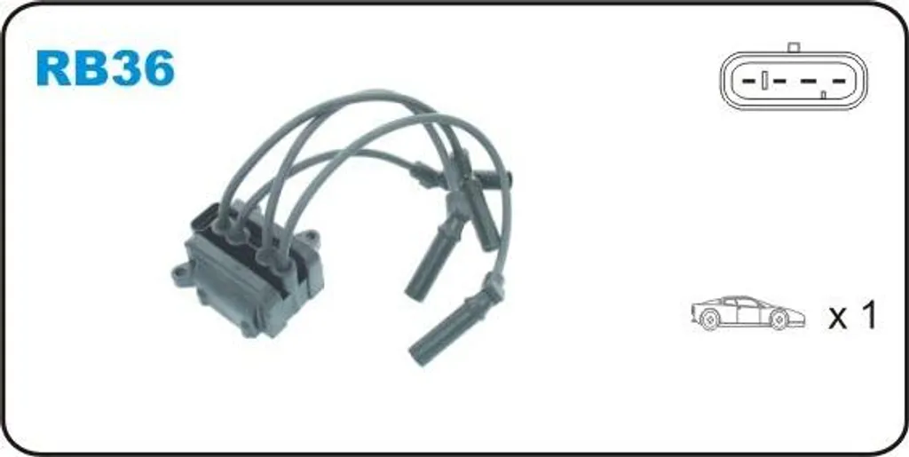 Bobina Accensione JANMOR RB36 Logan: Prezzo Shock e Spedizione Rapida