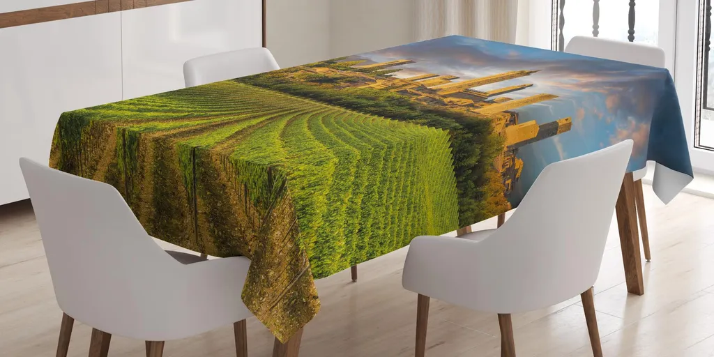 Tovaglia Design Toscana San Gimignano 140x200 - ABAKUHAUS Elegance