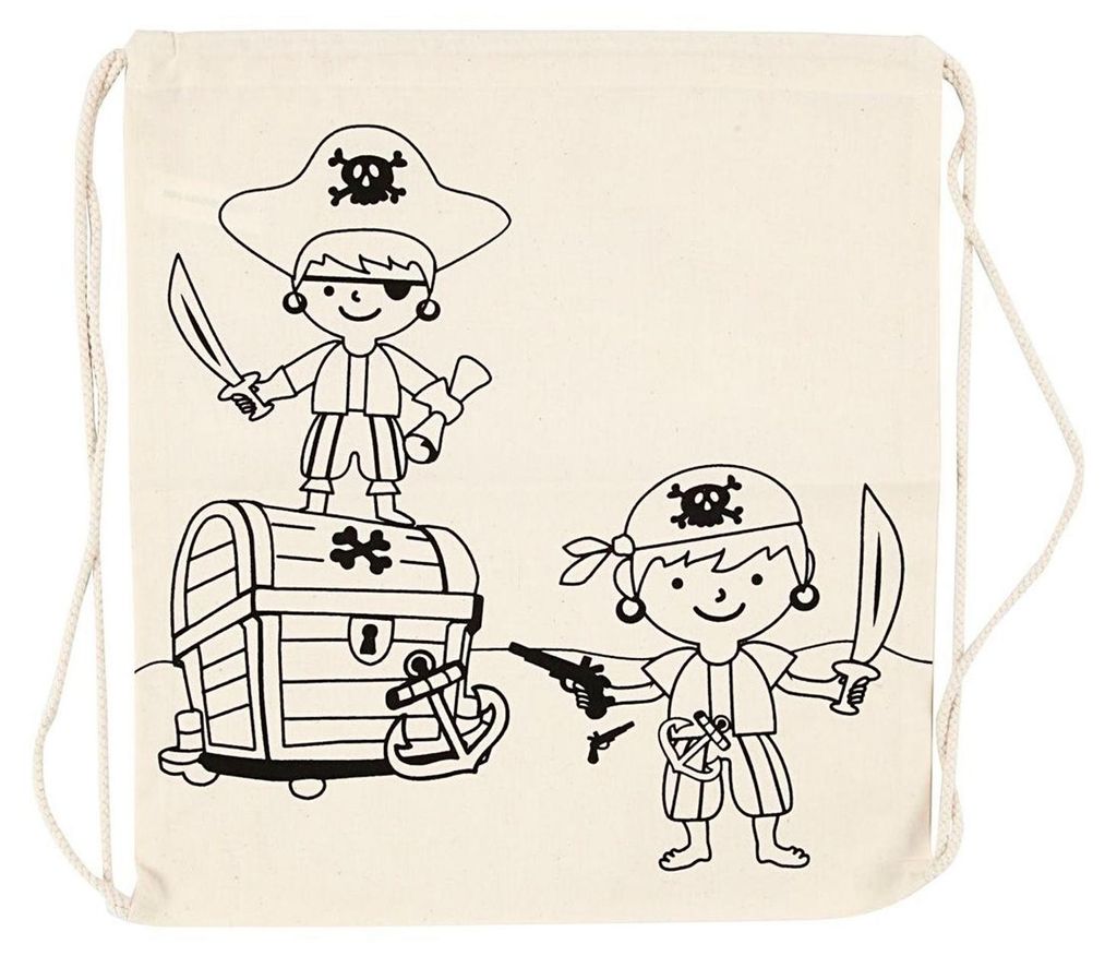 turntasche Piraten 37x40 cm