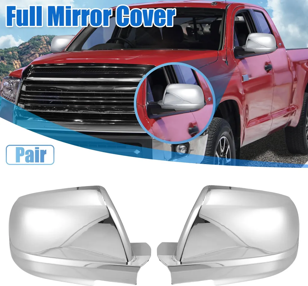 Masquez les Rayures de Rétroviseur Toyota avec ce Set Chrome Intégral