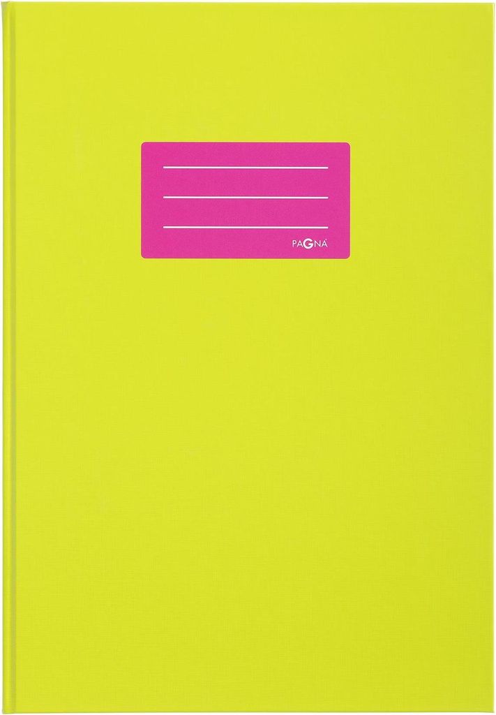 Pagna Notizbuch A4 Style up 192S kariert lindgrün