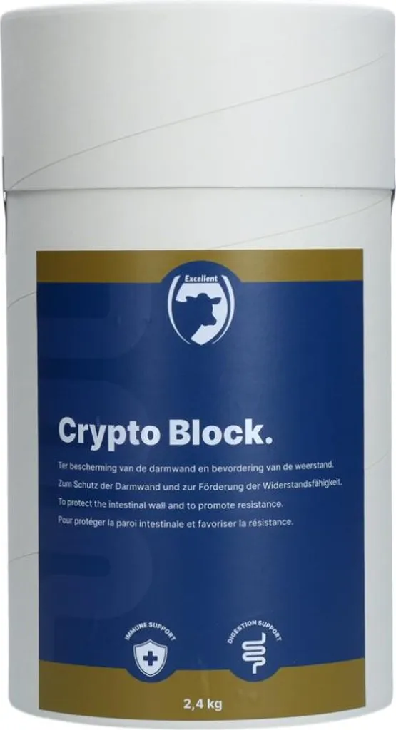 Crypto Block pour les veaux - Soutien de la croissance et du sevrage