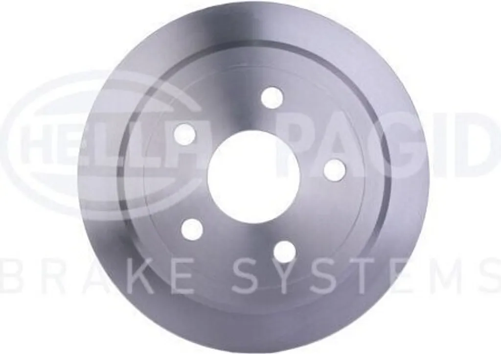 Disque de frein HELLA 8DD 355 117-101 pour Jeep Wrangler III JK