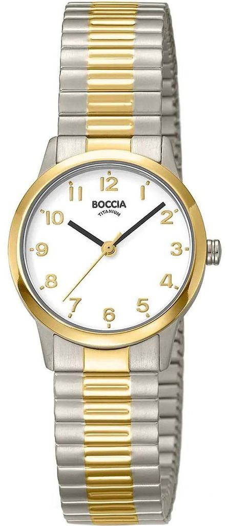 Boccia Damen Armbanduhr 3318-03 Classic Titan Zugband Produktbild 