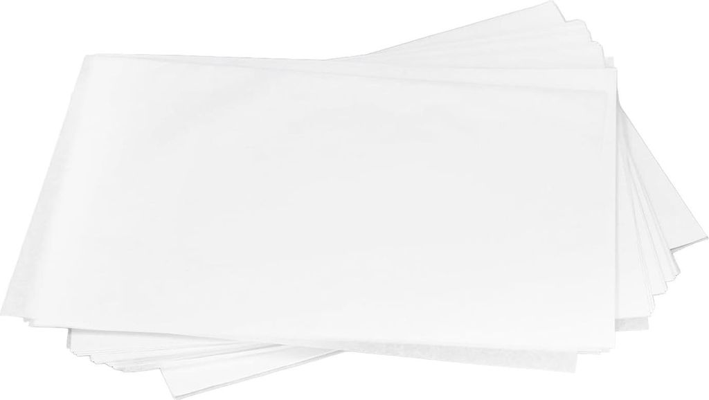 Durchscheinendes Transparentpapier - Weißes Transparentpapier - 250 Blätter - Flexibel und Langlebig - Knitterfrei - Hohe Auflösung - für Küns...