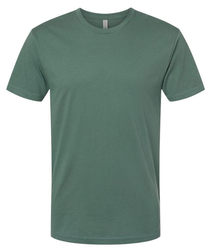 Next Level Apparel - T-Shirt für Herren/Damen Uni, Rundhalsausschnitt LT4314 (XL) (Dunkelgrün)