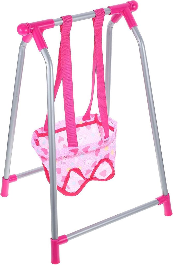 Puppenschaukel Puppenhaus-hängestuhl Puppenhauszubehör Für Babypuppen Hängeschaukel Für Puppen Miniatur-schaukelmodell Modelle Kunststoff Haus...