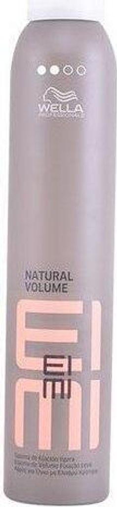A bottle of Wella Eimi Natural Volume Mousse.