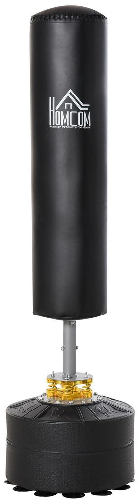 HOMCOM Staande bokszak, 170 cm, met zuignapbasis, Productafbeelding 