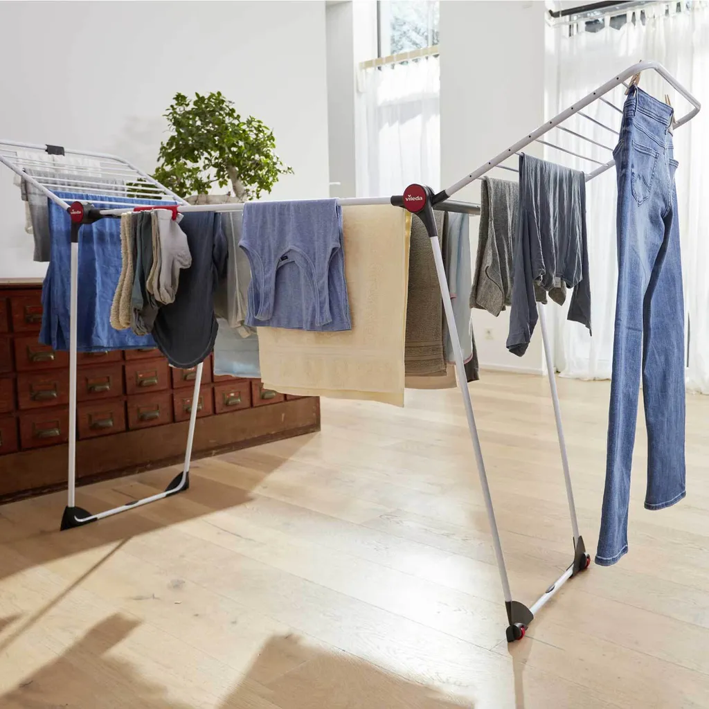 Séchage sans Plis avec l'Étendoir Extensible Vileda Infinity Flex - 3