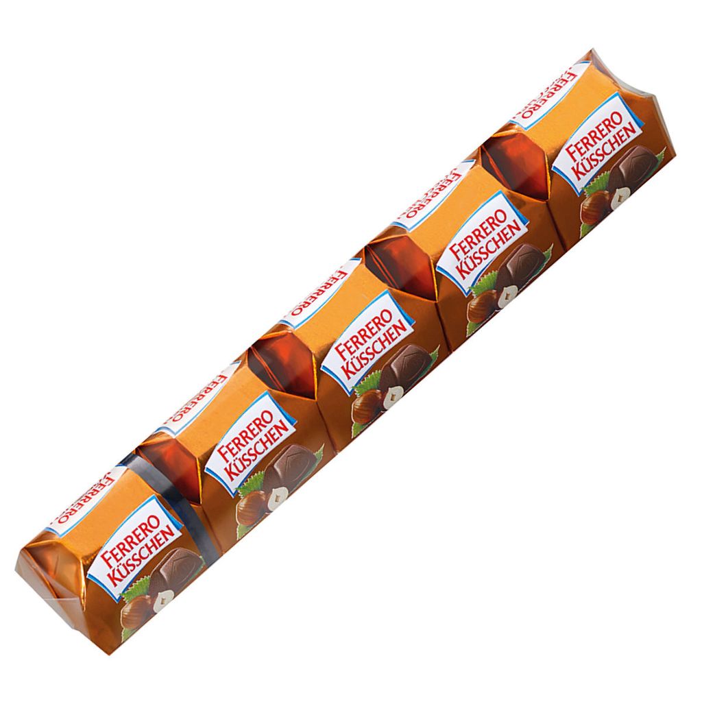 Praliny orzechowe Ferrero Küsschen z mleczną i półsłodką Zdjęcie produktu 