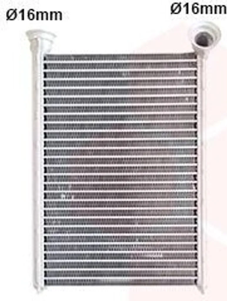 Stopper les fuites : Radiateur Chauffage VAN WEZEL Opel Meriva B