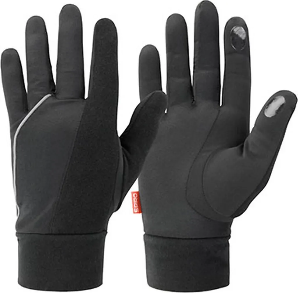 Guanti Sportivi Elite Running Nero S - Must-Have Inverno 2026