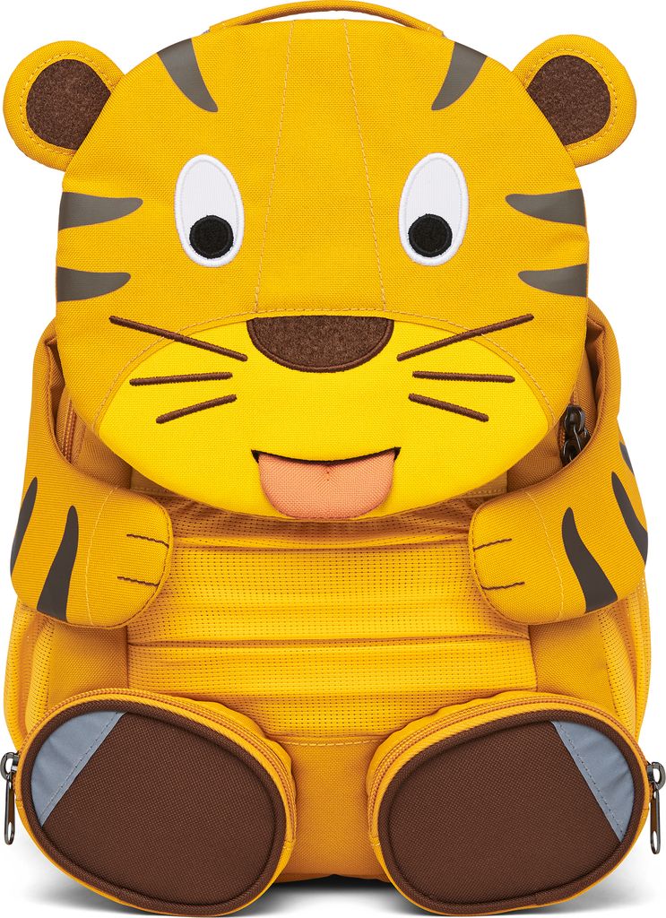AFFENZAHN Große Freunde Tiger Rucksack Kinder gelb Produktbild 3