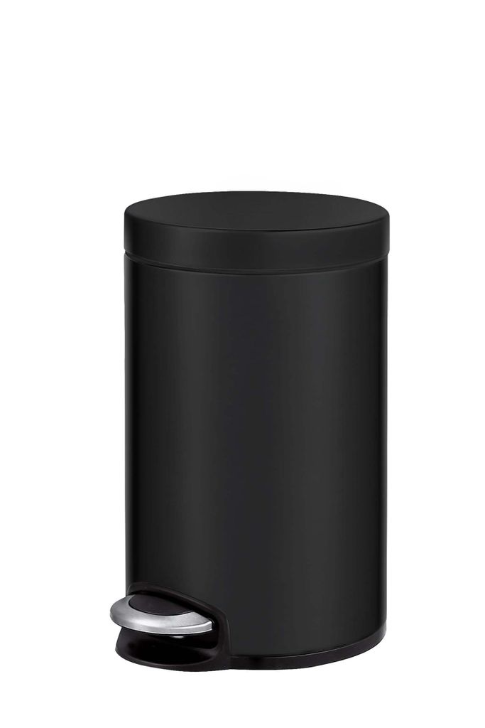 EKO - Serene Treteimer 20 Liter - Stainless Steel Plastic - Schwarz