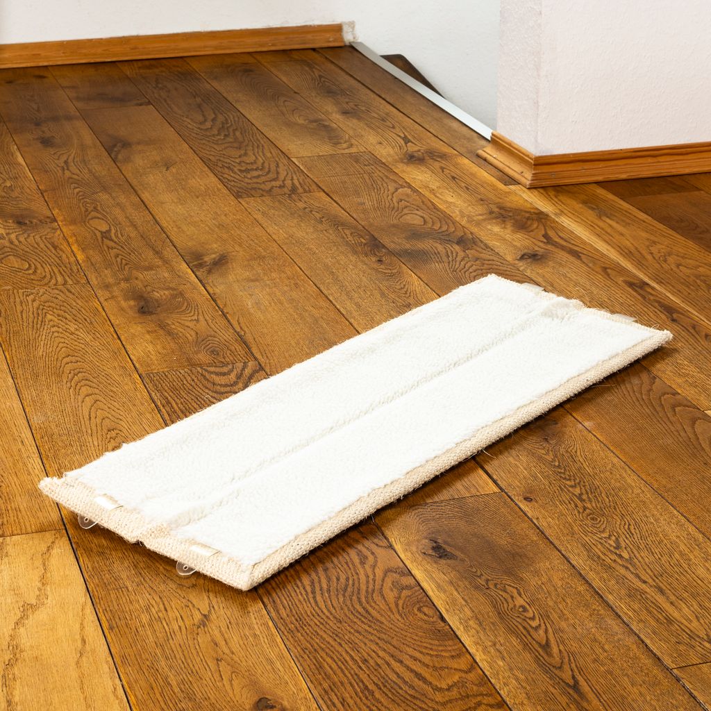 Kratzbrett Katzenkratzbrett 80x28 cm Eckkratzbrett Produktbild 4