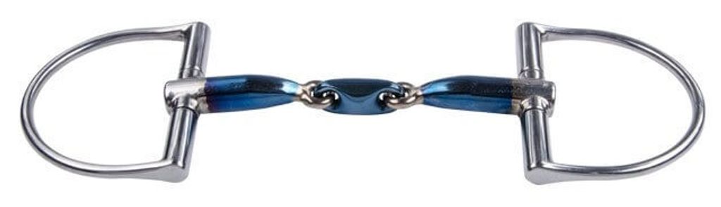 Trust Equestrian D-Ring Trense Doppelt Gebrochen 16 mm Sweet Iron Gebiss 14,5 cm
