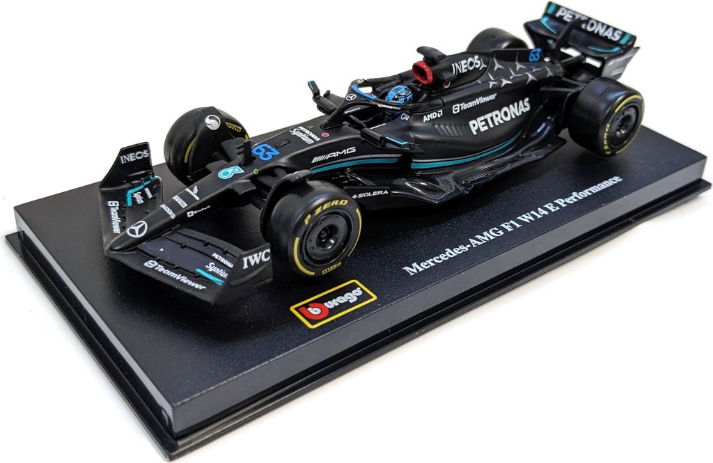Bburago 18-38081R - Modellauto - F1 Mercedes AMG W14 '23 Produktbild 1