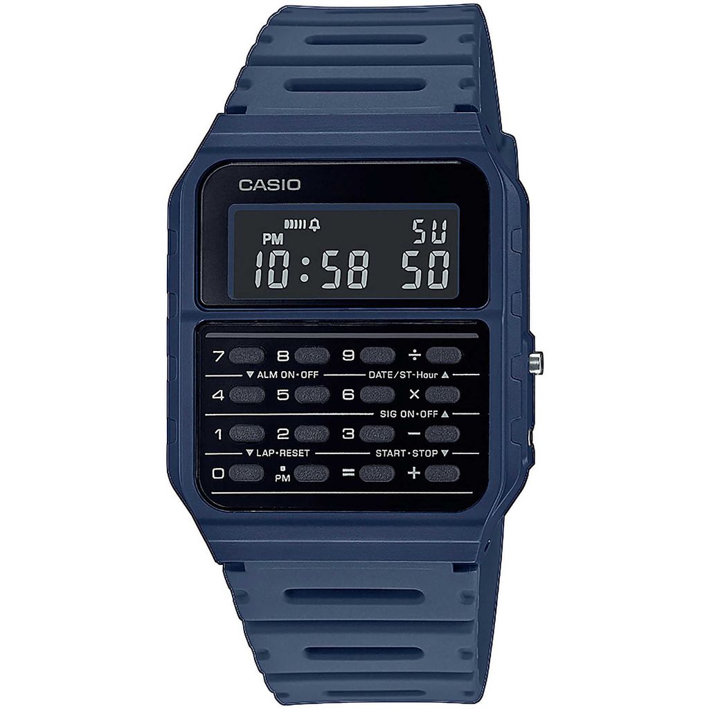 Uhr Casio Vintage Herrenuhr Marineblau Casio-CA-53WF-2BEF Produktbild 