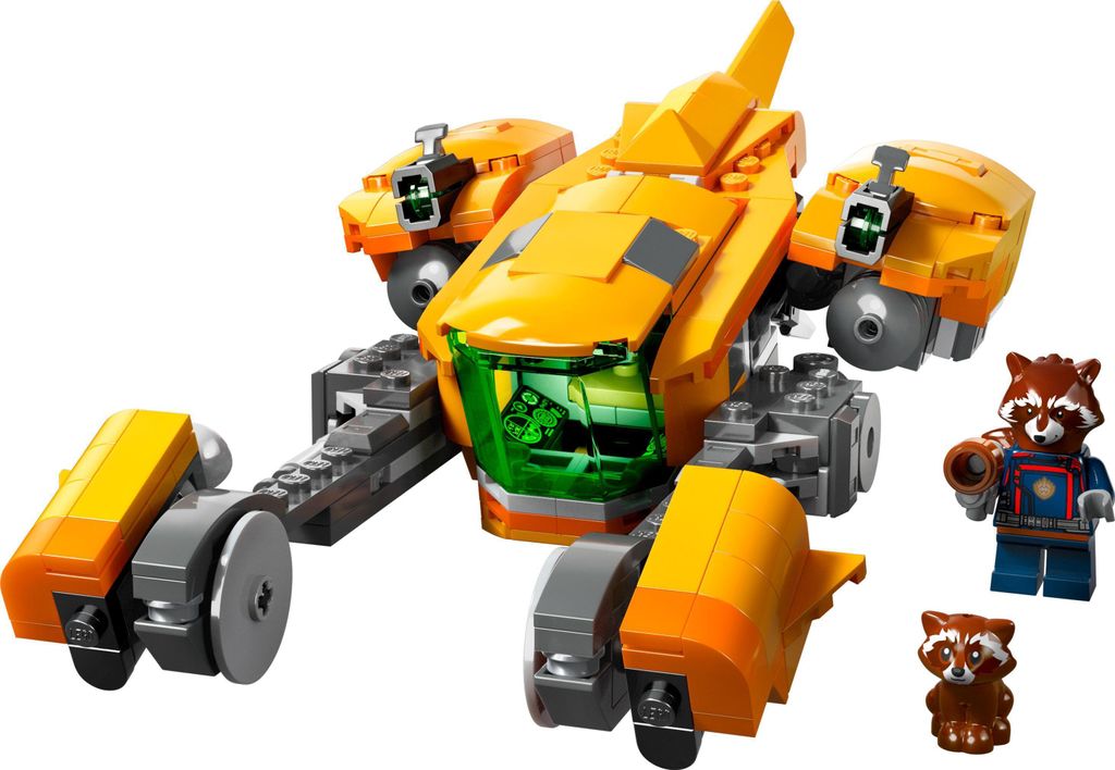 LEGO Marvel 76254 Das Raumschiff der kleinen Rakete Produktbild 