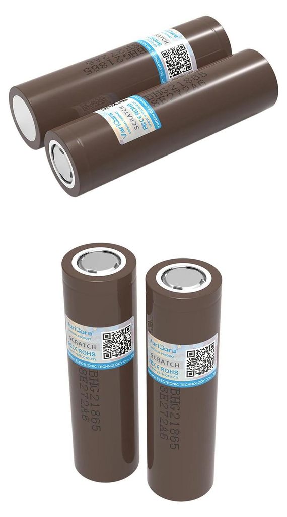 18650 Lithium-Ionen Akku - HG2 3000mAh - 3,6 V 20A Hochstrom - Wiederaufladbarer Powerakku - 4er Pack mit Aufbewahrungsbox