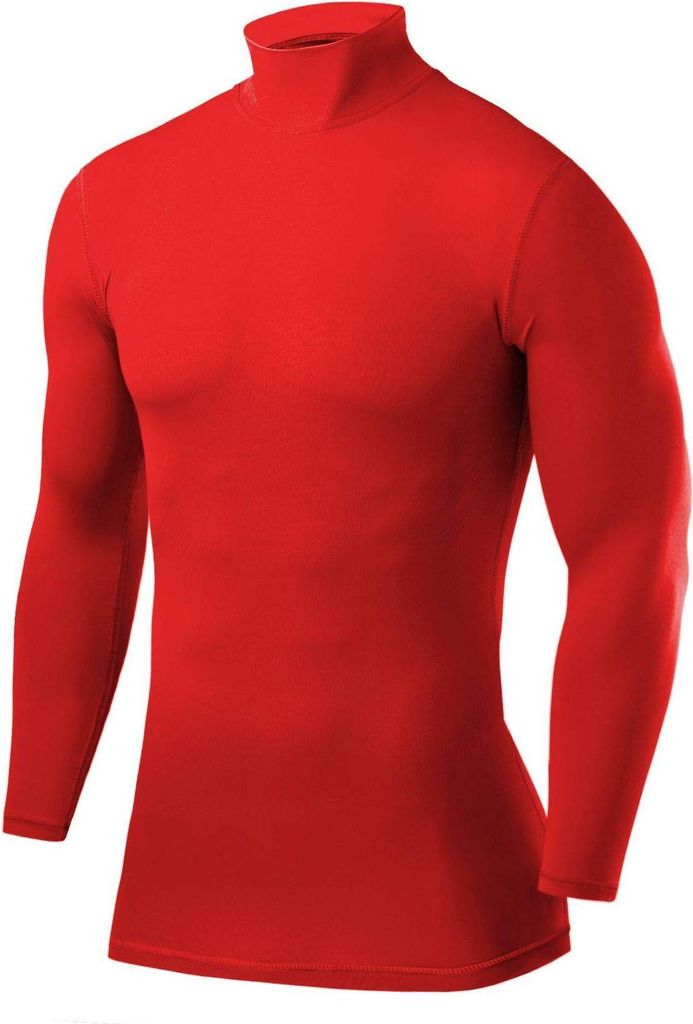 PowerLayer Kompressionsshirt Herren - Langarm Funktionsshirt Grün