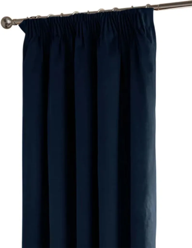 Rideaux bleu roi en velours doux Ultimate RV3670 avec œillets chromés