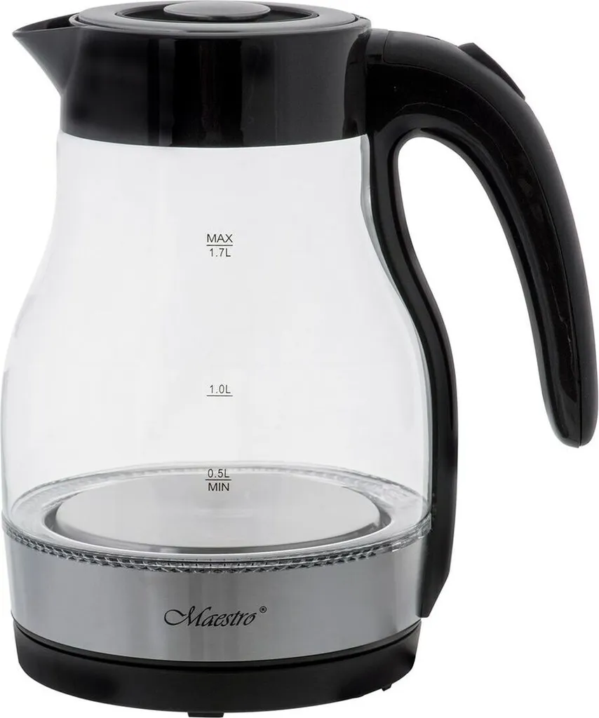 Bollitore Maestro MR-061 Nero - Prezzo Imbattibile e Qualità 1.7L