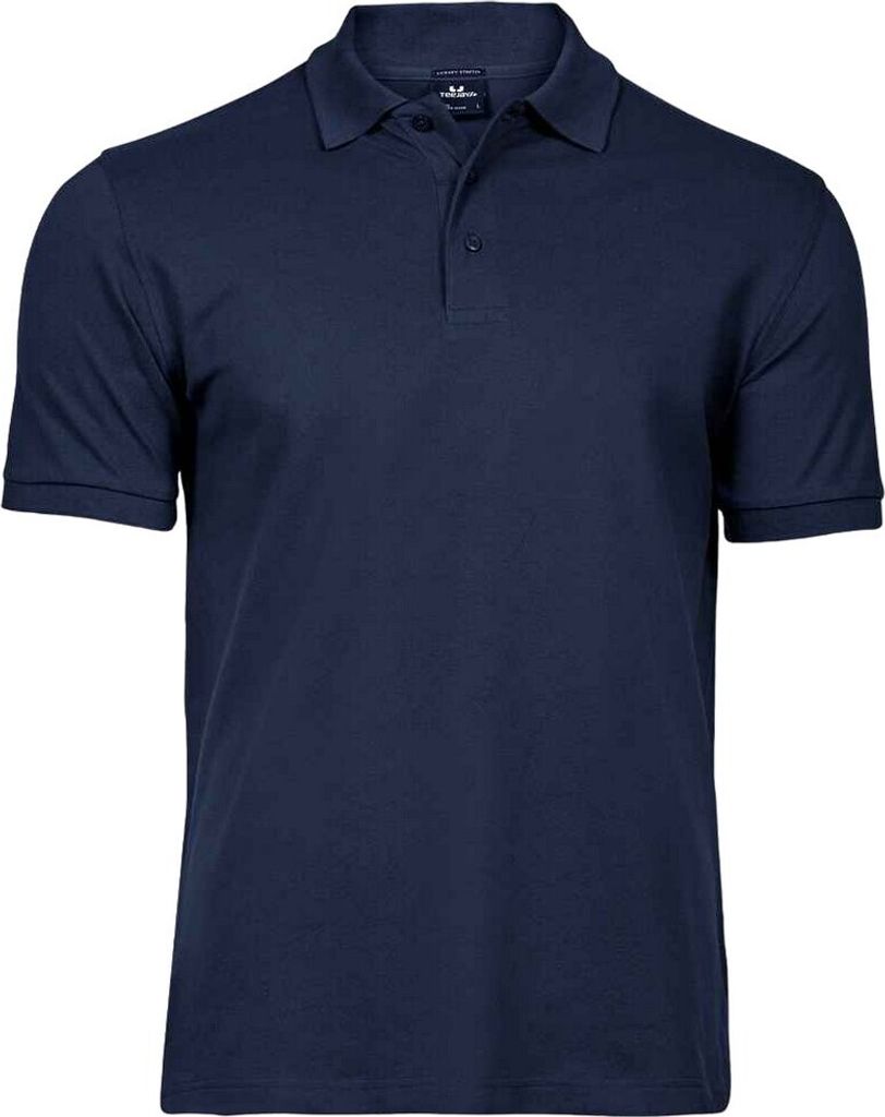Tee Jays - "Luxury" Poloshirt Stretch für Herren PC4085 (M) (Marineblau)