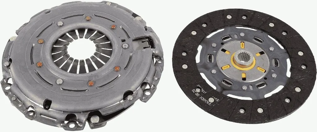 Kit d'embrayage SACHS 3000 950 690 pour Fiat Tipo - Pièce OE 46341428