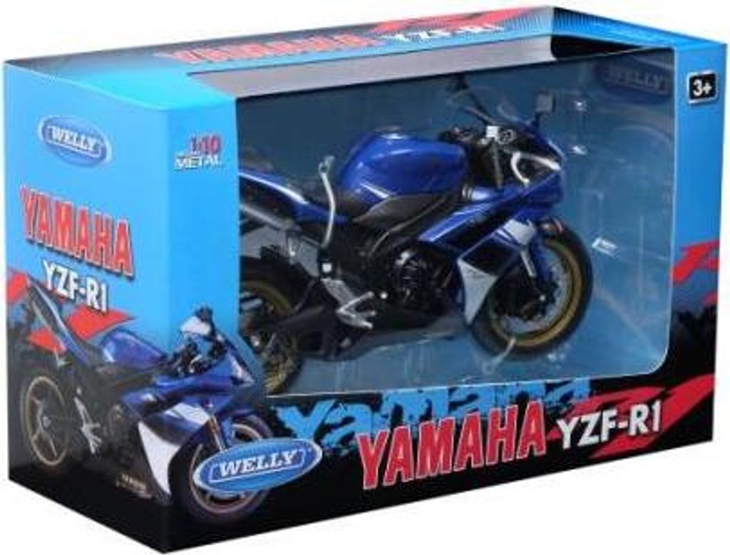 WELLY Motorrad Yamaha YZF-R1 1:10