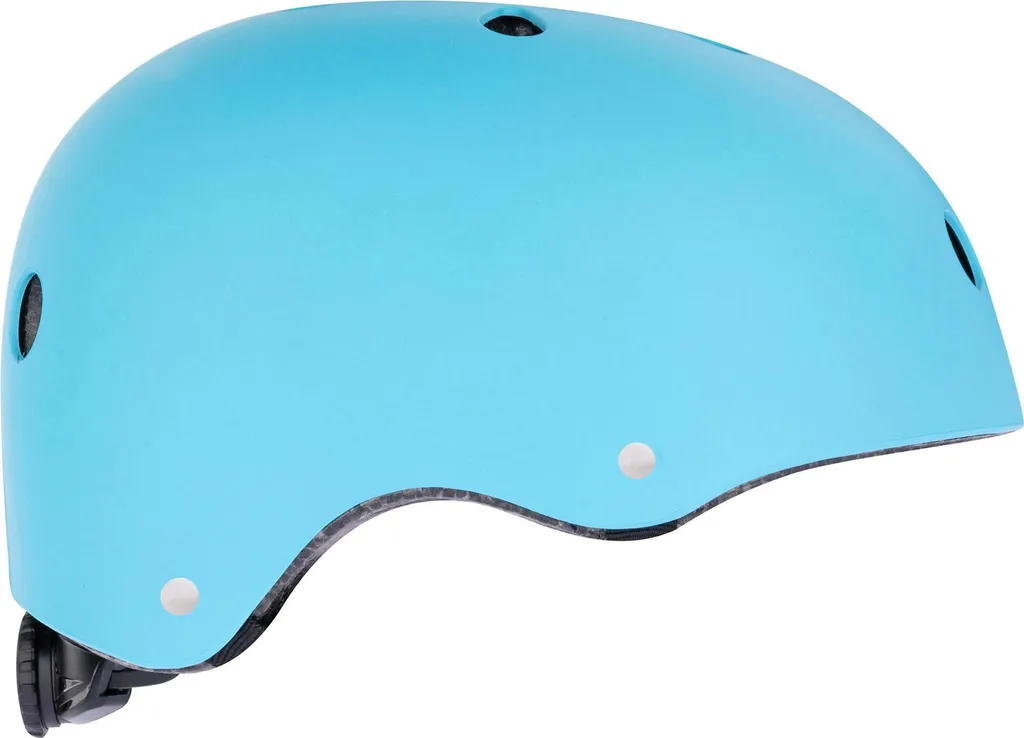 Contec Una Casque vélo bleu mat Taille L avec aérations optimisées