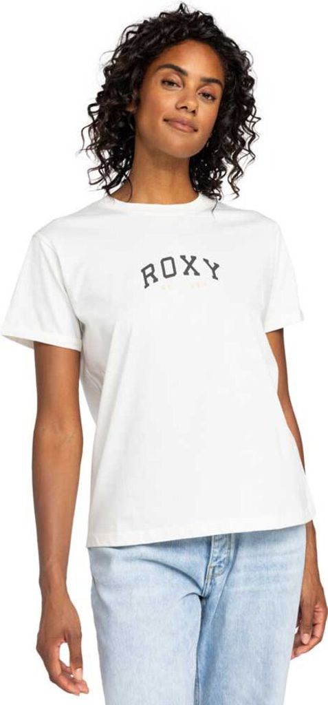 Roxy Noon Ocean B Kurzarm-t-shirt Weiß S Damen Weiß S