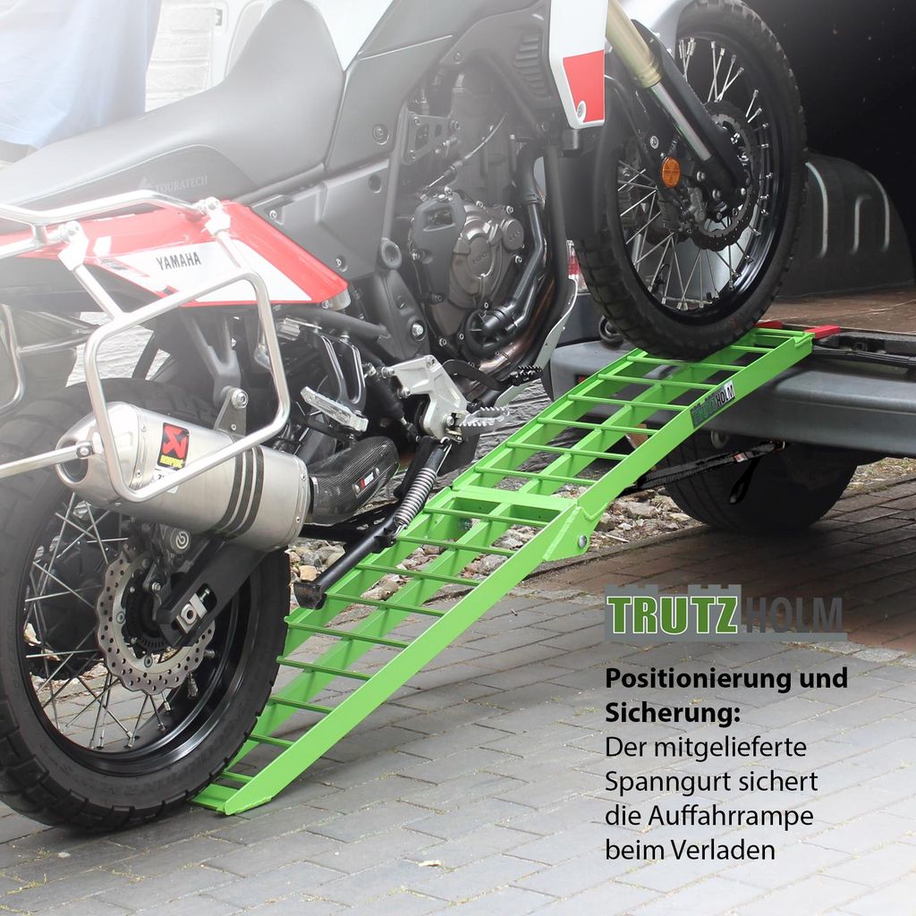 TRUTZHOLM 1x Auffahrrampe klappbar 180 cm Traglast 340 kg Produktbild 