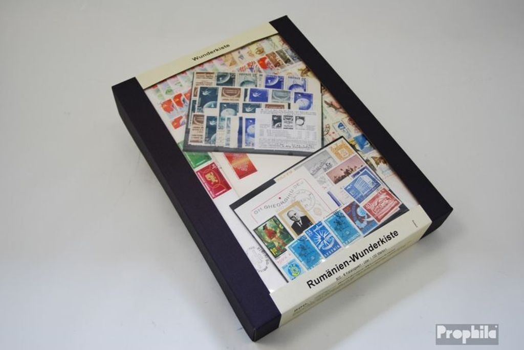 Briefmarken Rumänien Wunderkiste A17