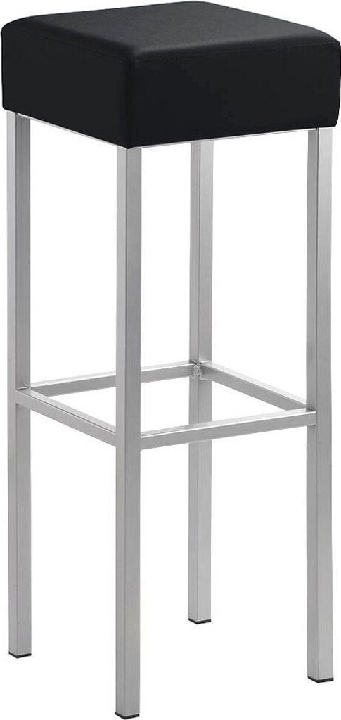 Mayer Barhocker myCUBUS schwarz Kunstleder Produktbild 
