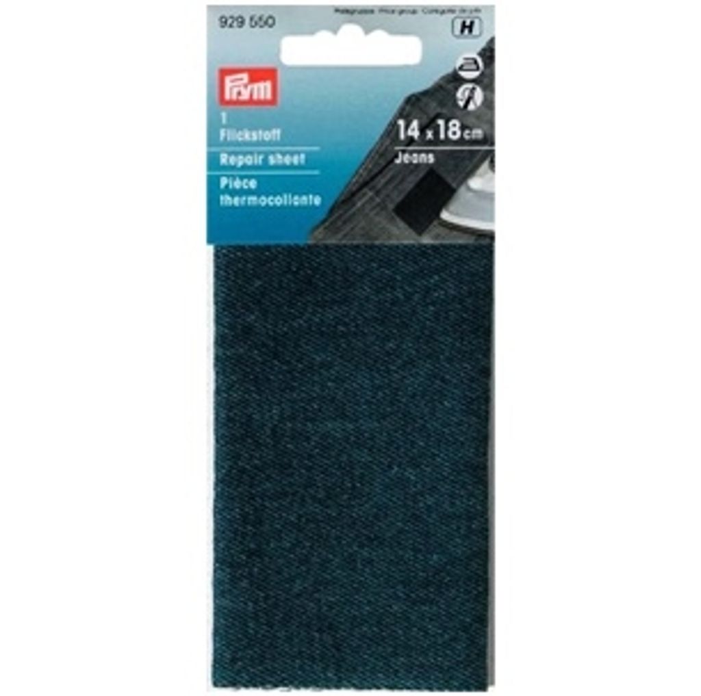 Prym Flickstoff Jeans zum Aufbügeln, Annähen / 12 x 45 cm Produktbild 