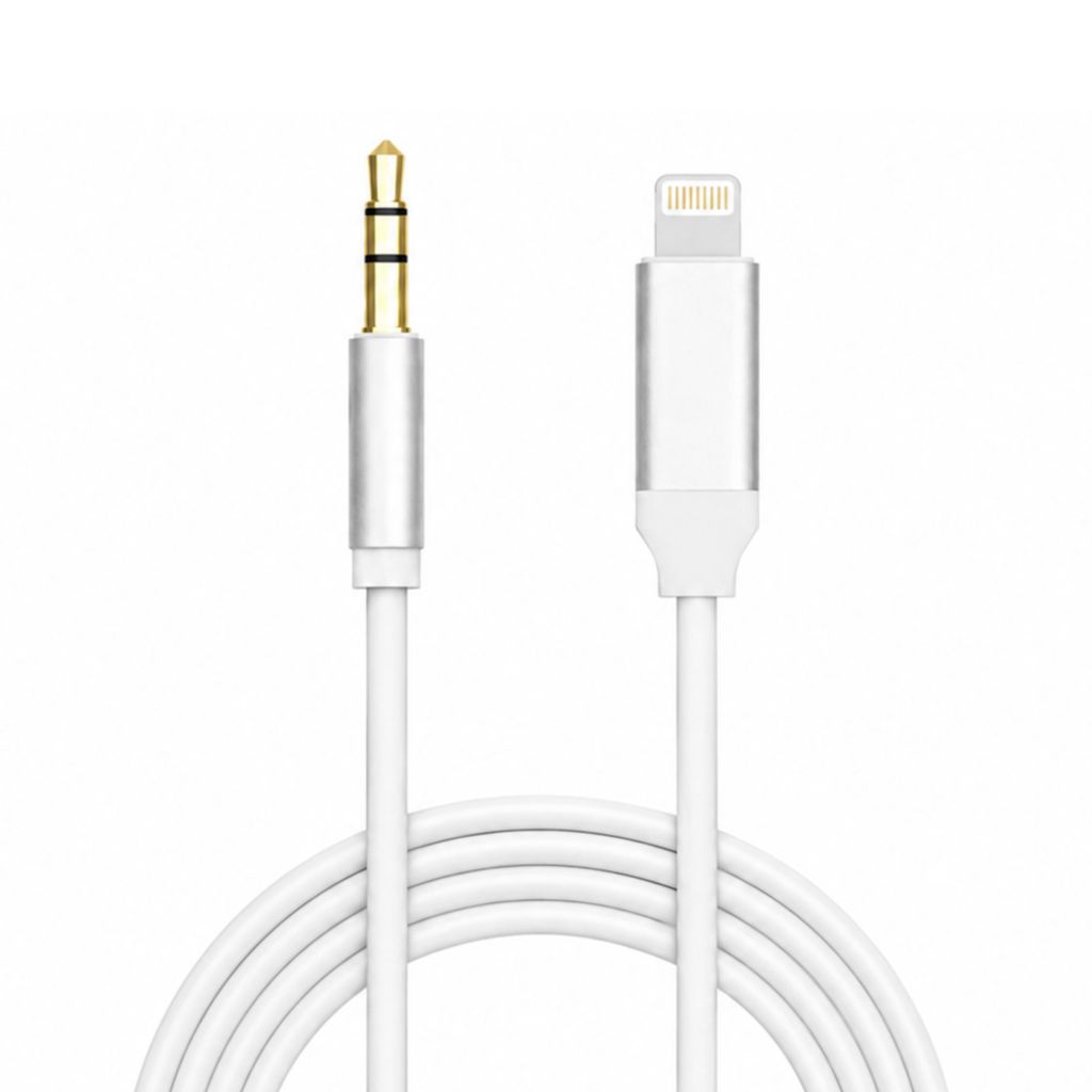 Lightning auf 3,5 mm Klinkenkabel 1m – AUX Audiokabel für Produktbild 