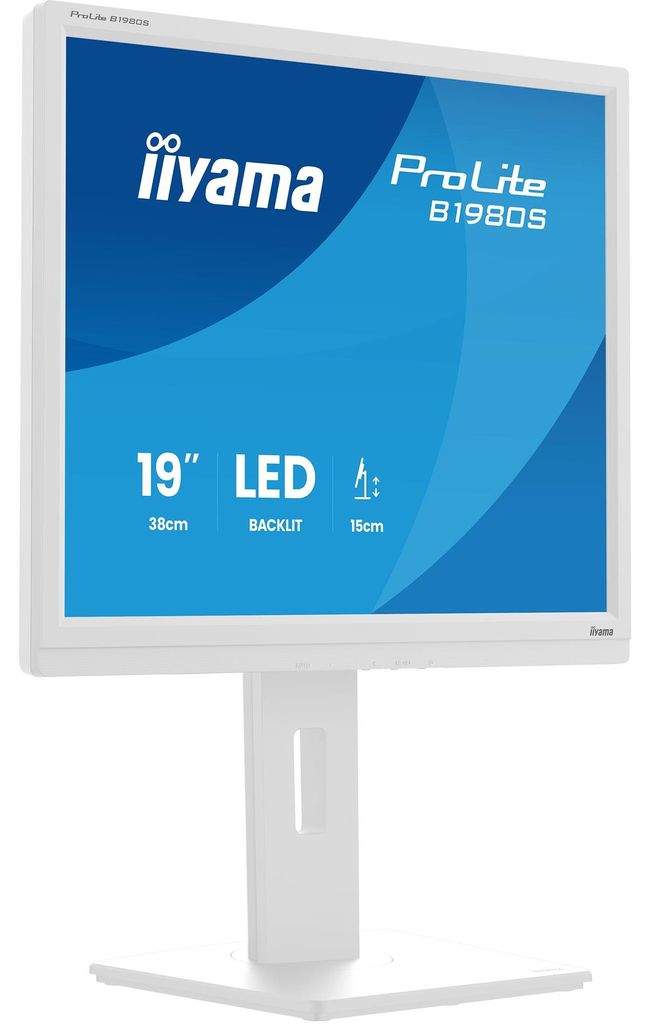 iiyama ProLite B1980S-W1, LED-Monitor, (SXGA, TN, HDMI, DP Produktbild 