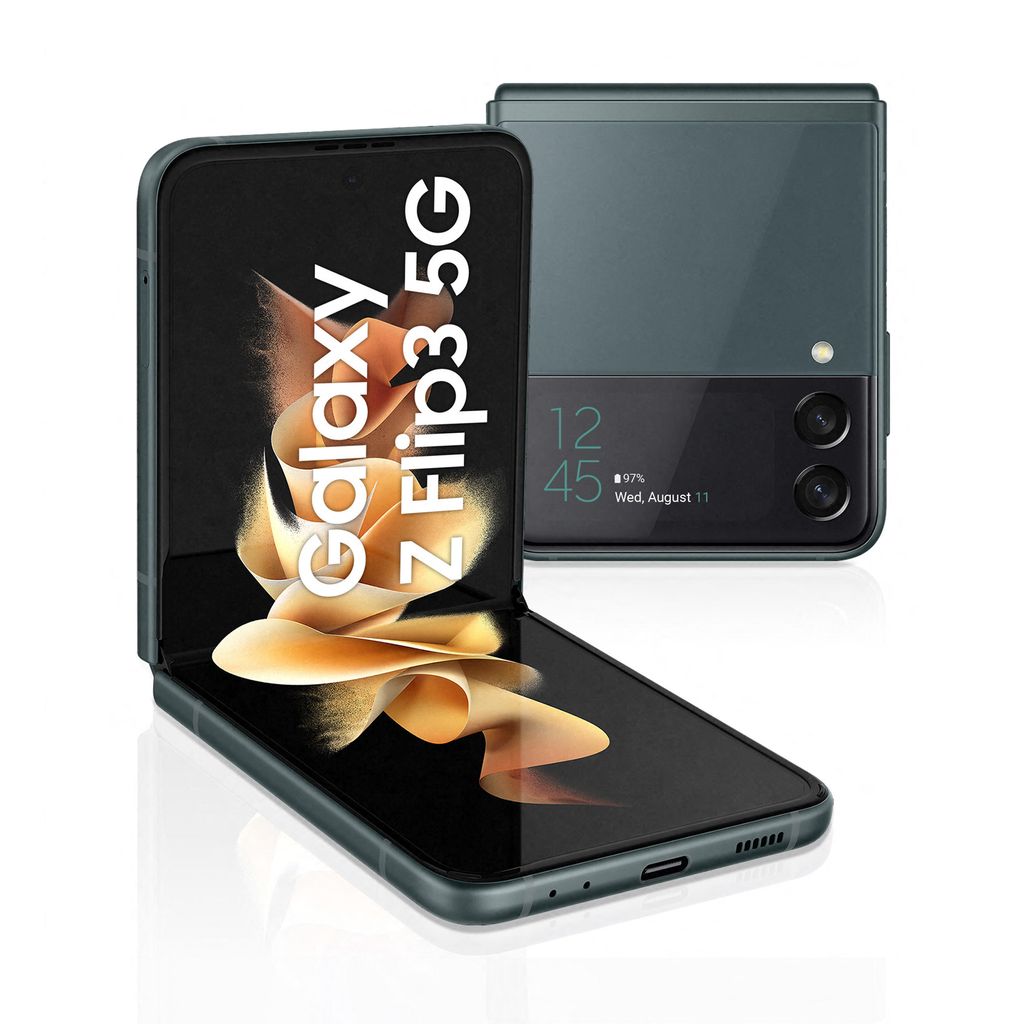 Samsung Galaxy Z Flip3 5G 17 cm (6.7") Single SIM Android 11 USB Typ-C 8 GB 128 GB 3300 mAh Grün